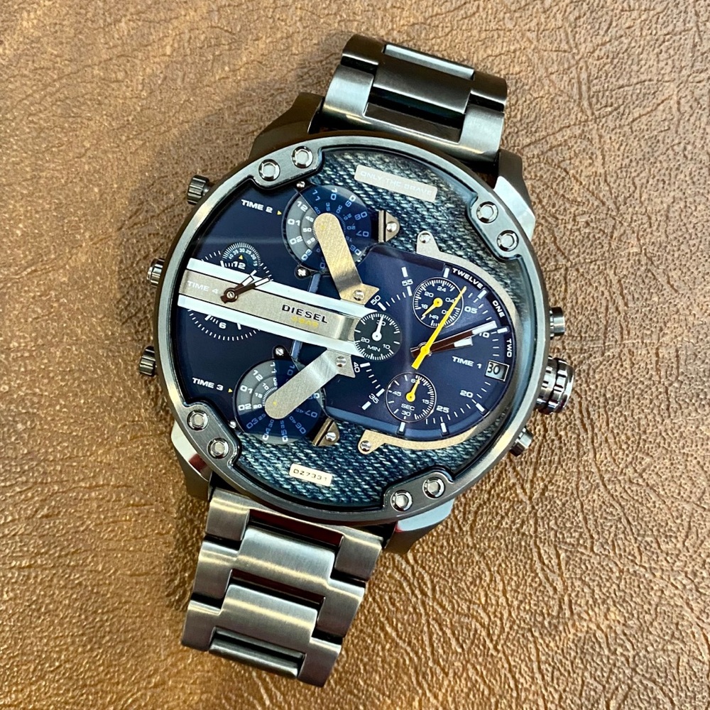 Diesel Men’s Mr. Daddy Stainless Steel Watch
